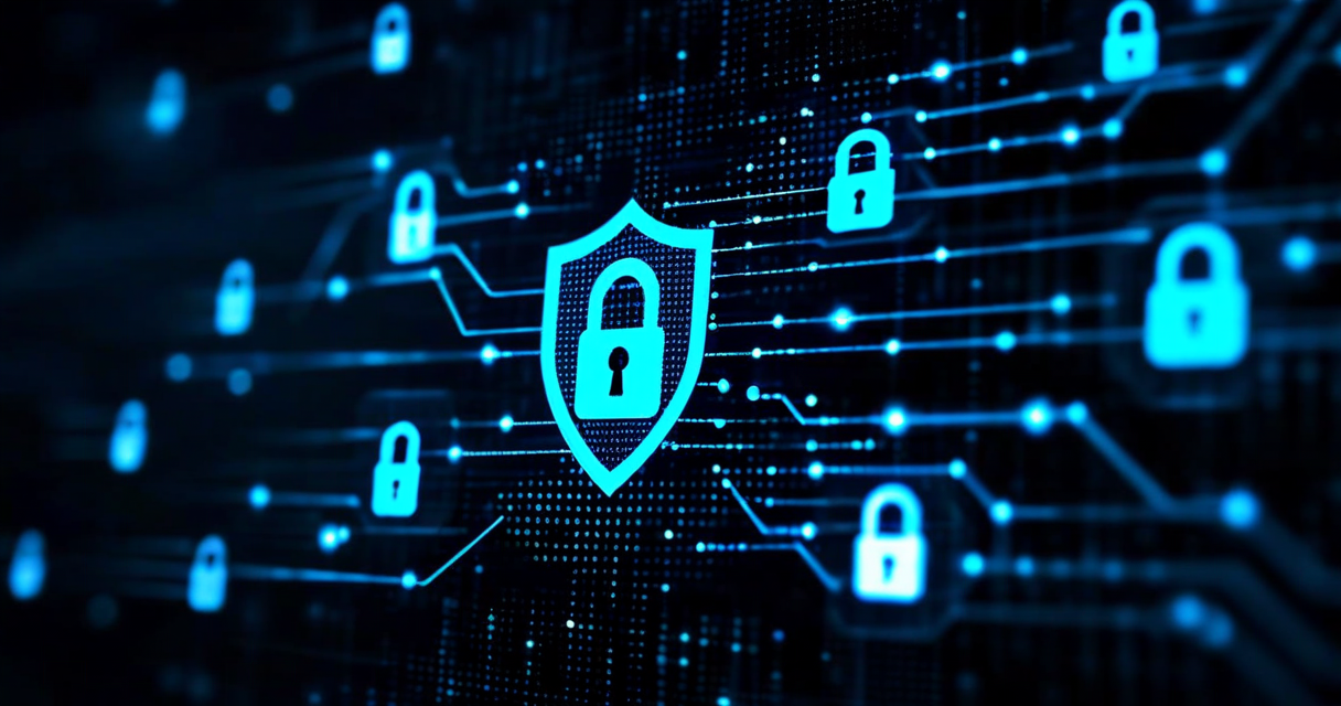 GDPR compliance icons with EU flag and cookie symbol